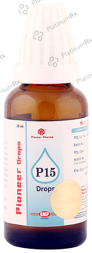Pioneer Pharma P15 Memory Loss/Amnesia Drop