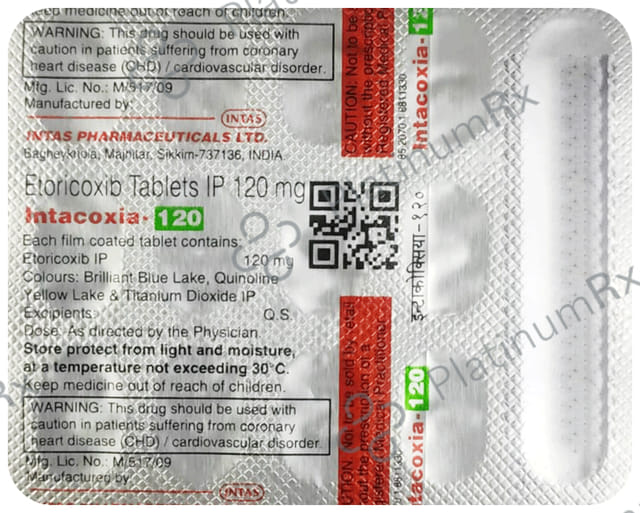 Intacoxia 120mg Tablet 15s