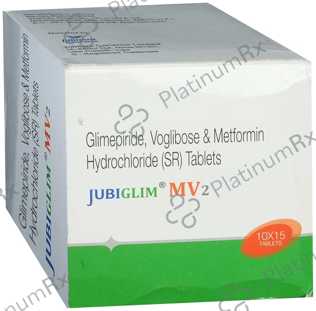 Jubiglim MV 2/500/0.2mg Tablet SR 15s