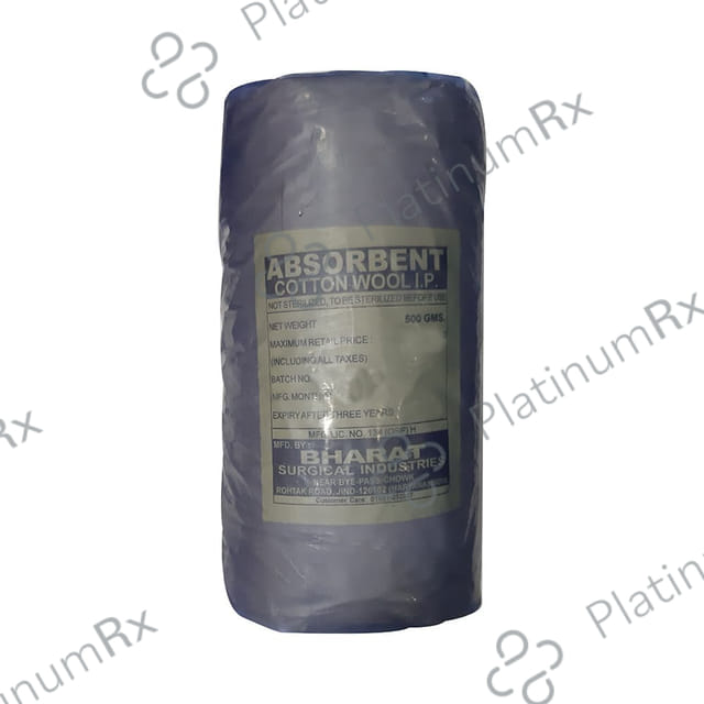Bharat Absorbent Cotton Wool 500 gm