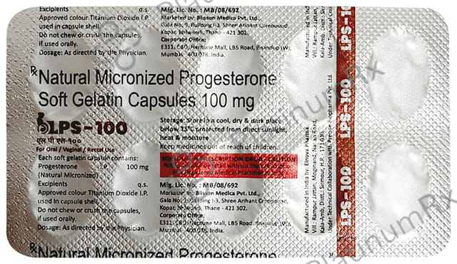 LPS 100 Soft Gelatin Capsule