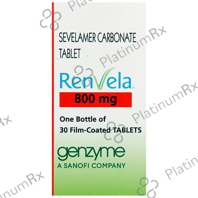 Renvela 800mg Tablet