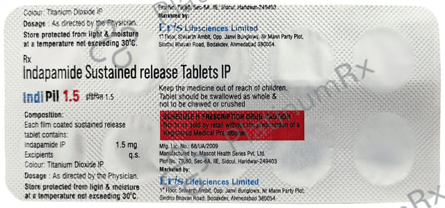 Indipil 1.5mg Tablet 10s