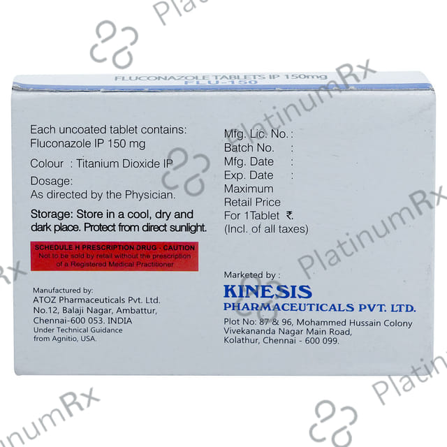 Flu 150mg Tablet 1 Tablet Kinesis Pharma Pvt