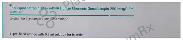 Ovitrelle Solution for Injection