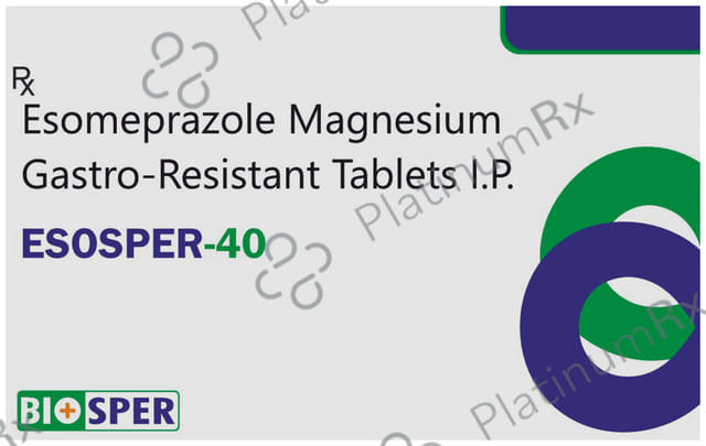 Esosper 40mg Tablet 15s