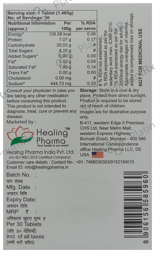 Healing Pharma Healvital Pro Tablet