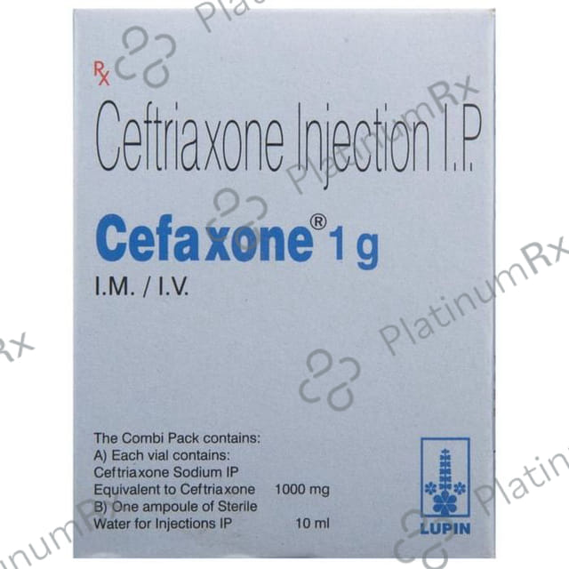 Cefaxone 1gm Injection 5ml