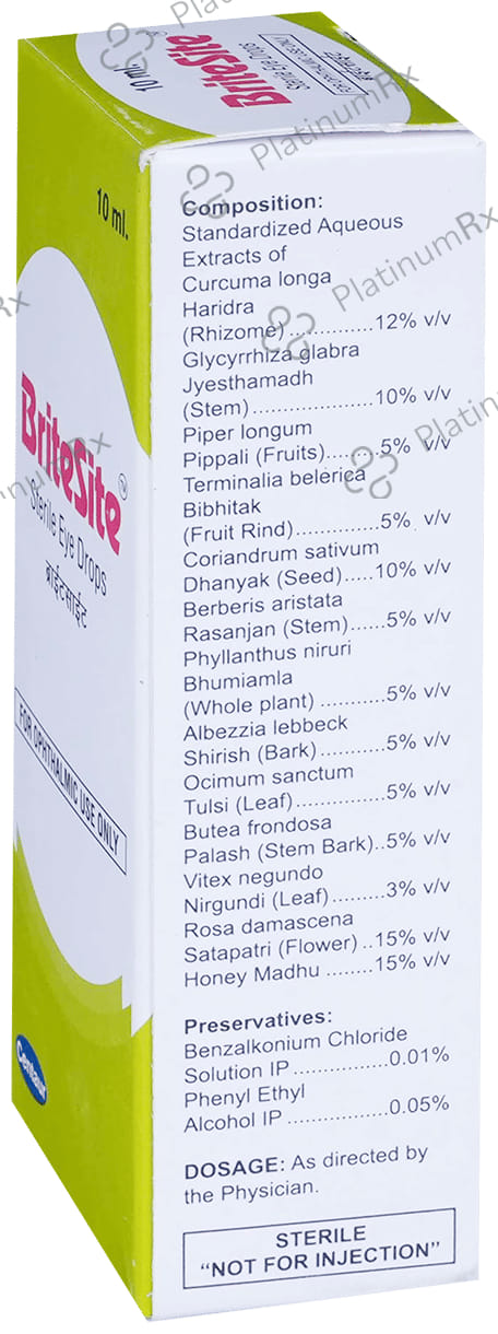Britesite Eye Drop 10ml