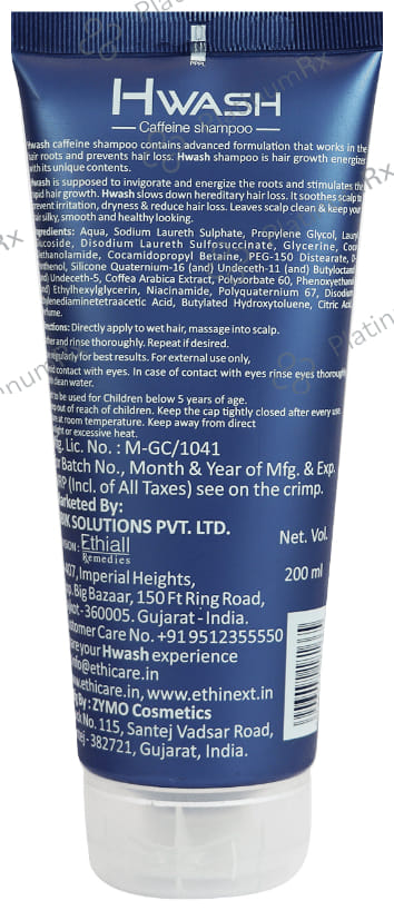 Hwash Caffeine Shampoo 200ml