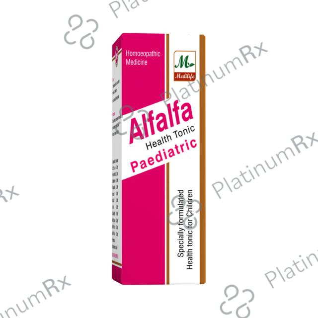Medilife Alfalfa Health Tonic Paediatric 100 ml