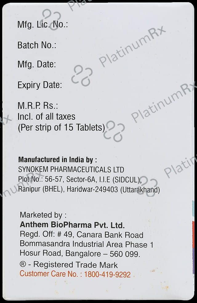 Nuvilda M 500/50mg Tablet 15s