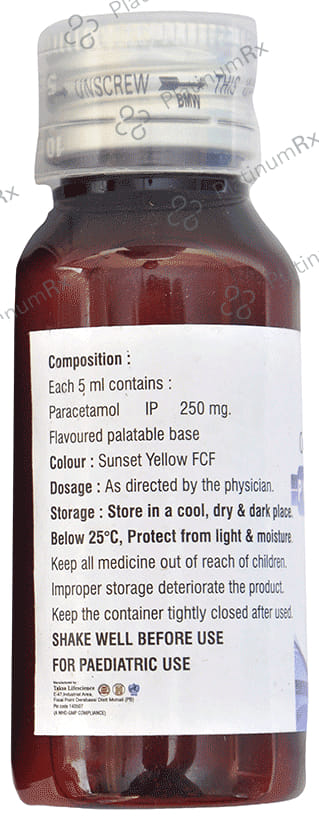 Pyrexiden 250mg Mango Flavour Oral Suspension 60ml