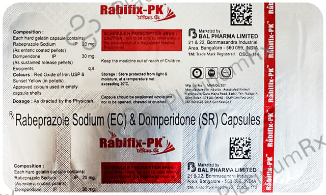 Rabifix PK Capsule 10s