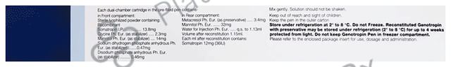 Genotropin 12mg Solution for Injection 1ml