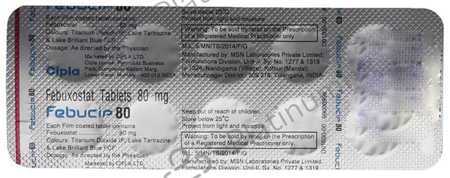 Febucip 80 Tablet