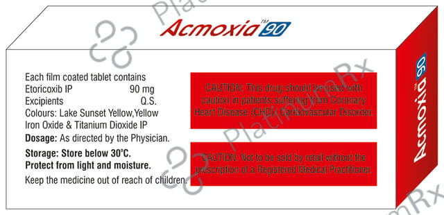 Acmoxia 90mg Tablet 10s