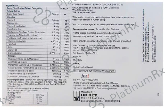 Zincolup Tablet 15s