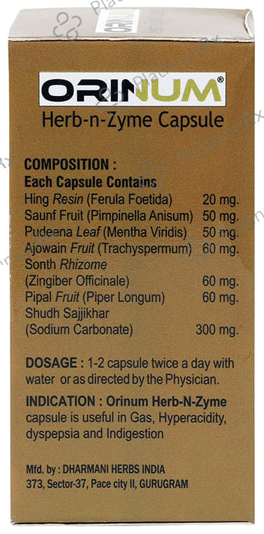 Orinum Herb-n-Zyme Capsule