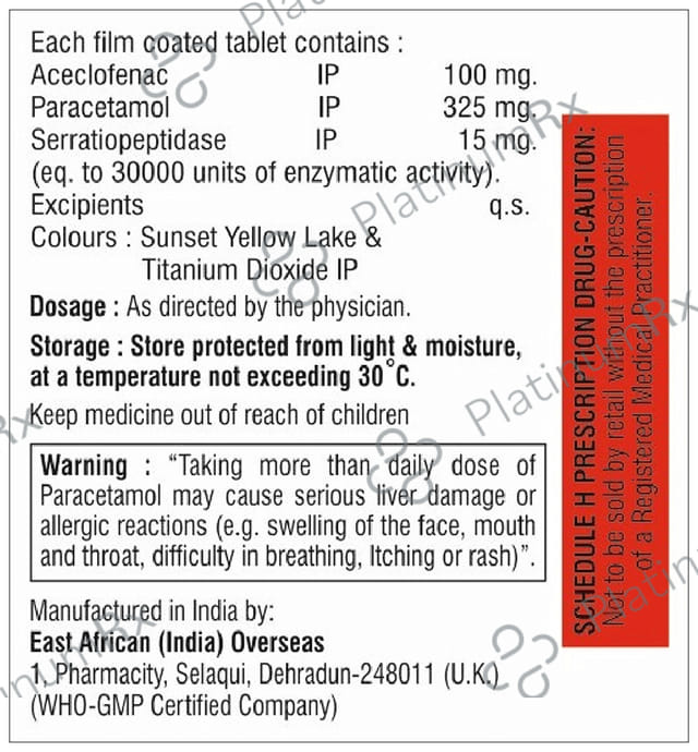 Distressrelief ASP Tablet 10s