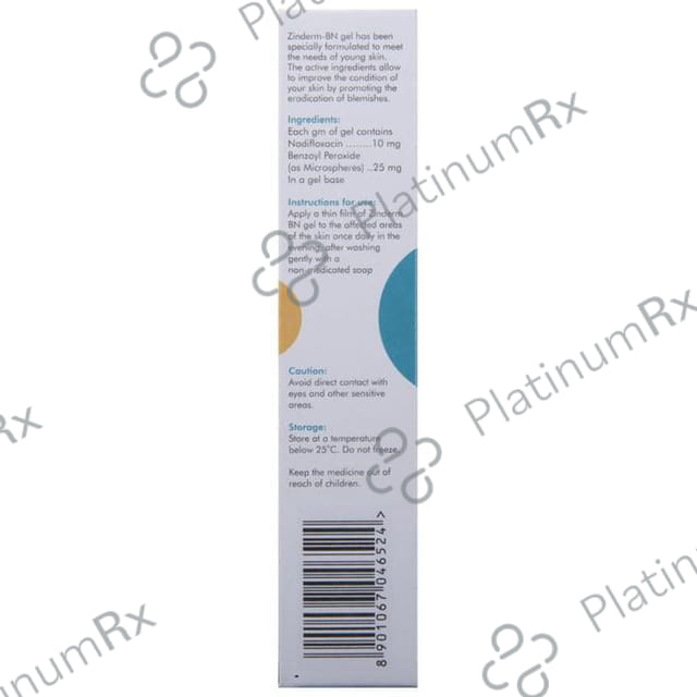 Zinderm BN Gel