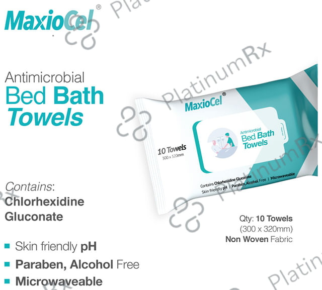 MaxioCel Antimicrobial Bed Bath Towel