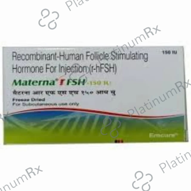 Materna R FSH 150IU Injection 1ml