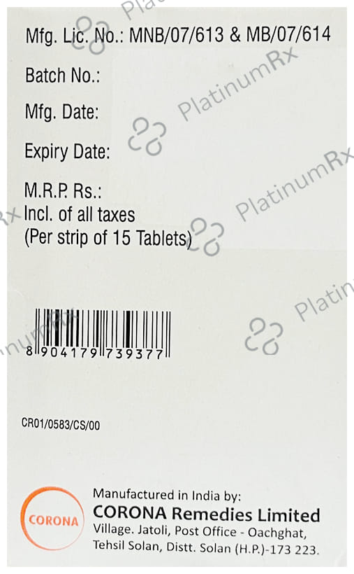 Hb 29 Tablet 15s