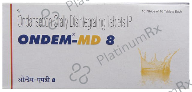 Ondem MD 8mg Tablet DT 10s