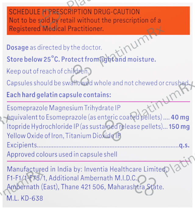 Omez IT+ 40/150mg Capsule 10s