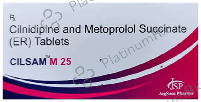 Cilsam M 25/10mg Tablet ER 10s