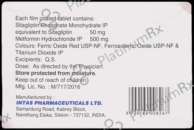 Ignalis-M IR 50/500 Tablet