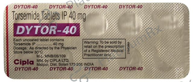 Dytor 40mg Tablet 10s