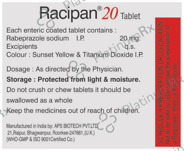 Racipan 20 Tablet
