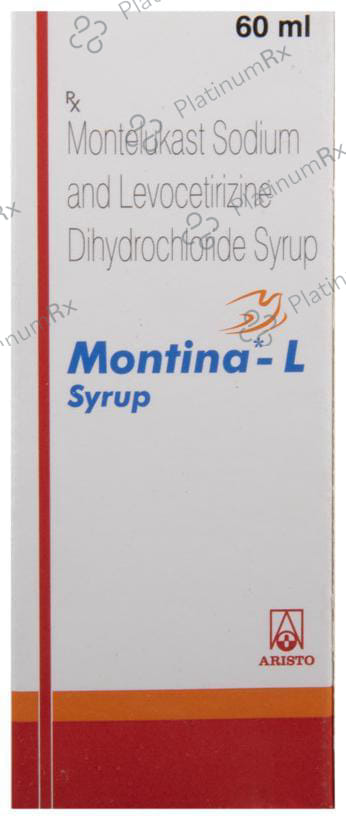 Montina L 2.5/4mg Syrup 30ml