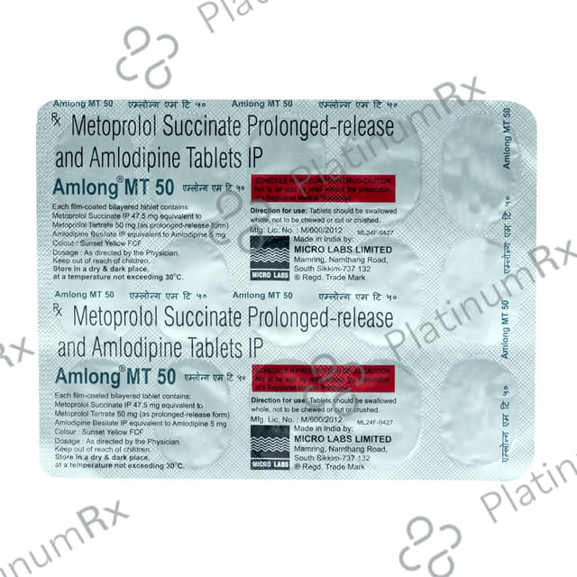 Amlong A 5/25mg Tablet 15s