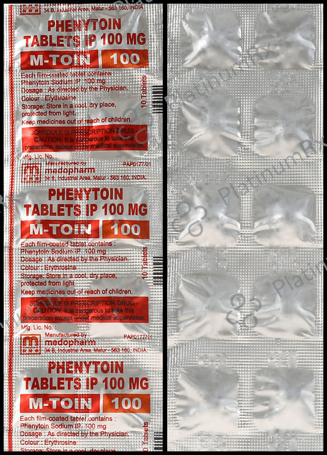 M Toin 100mg Tablet 10s