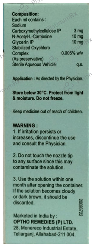 Lubrinac Eye Drop 10ml