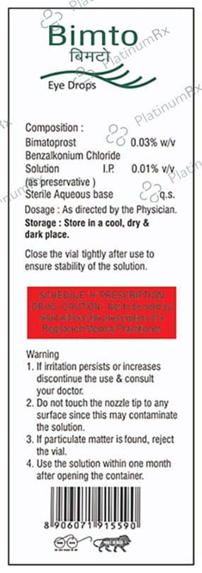 Bimto Eye Drop