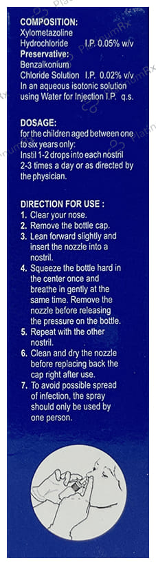 Torex Rhinoryl P 0.05% Nasal Drops 10ml