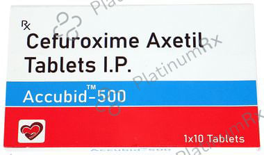 Accubid 500mg Tablet 10s