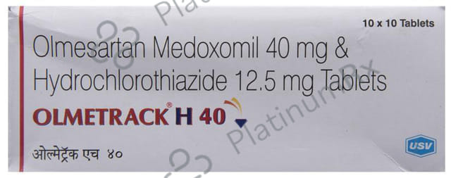 Olmetrack H 40 Tablet 10s