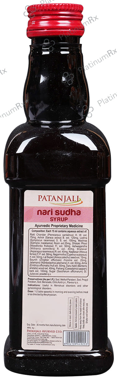Patanjali Ayurveda Nari Sudha Syrup