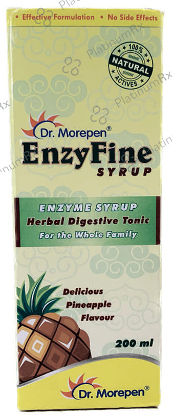 Dr. Morepen Enzyfine Syrup Pineapple