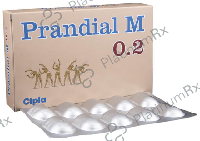 Prandial M 0.2 Tablet