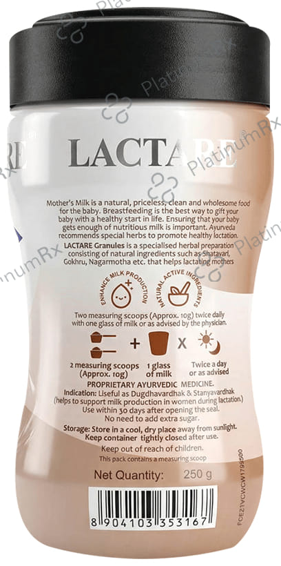 Lactare Chocolate Granules 250gm