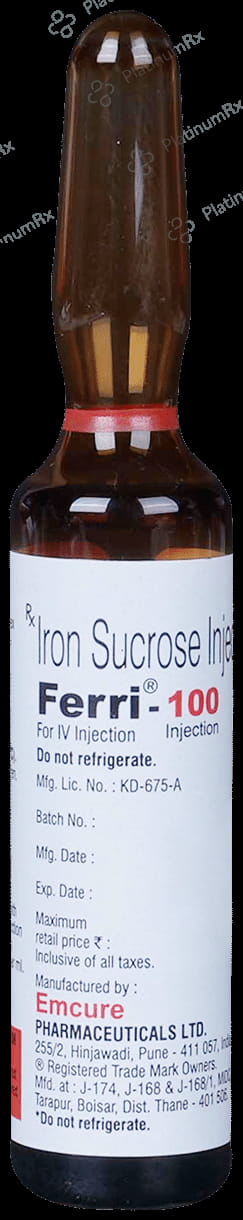 Ferri 100 Injection 5ml