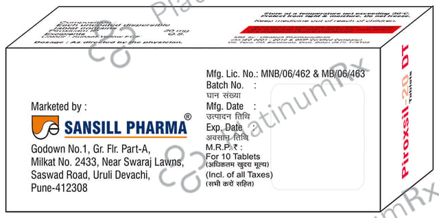 Piroxsil 20 DT Tablet