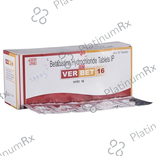 Verbet 16mg Tablet 10s