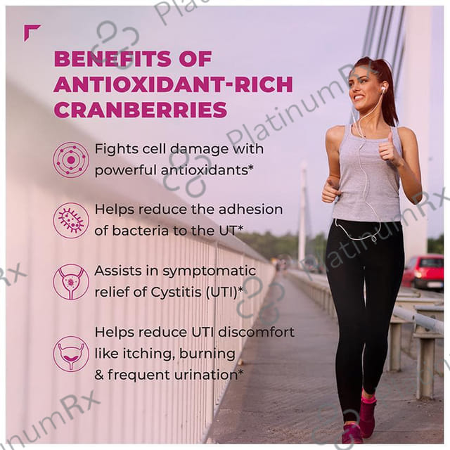 Swisse Ultiboost High Strength Cranberry 25000mg Capsule, Supports Bladder & Kidney Health